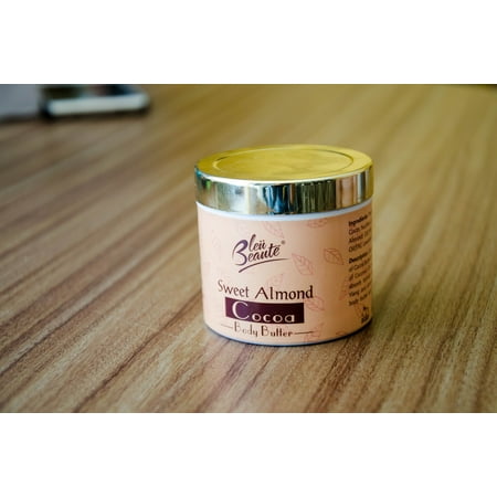 Bleu Beaute Sweet Almond Cocoa Body Butter Moisturizing, Skin Nourishing ideal for Stretch Marks - Skin Care cream
