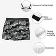 thumbnail image 3 of Yiaed Horse Silhouette Print Men's Soft Cotton Boxer Shorts Breathable Boxers Underwear Moisture-Wicking Underwear Stretch Boxer Briefs for Man-Medium, 3 of 5