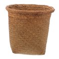thumbnail image 5 of SEWCHICS Bedroom Wastebasket Woven Storage Basket Cattail Stem or Leaf 1Set, 5 of 8