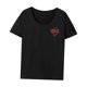 thumbnail image 3 of Camiseta para mujer con cuello redondo, camisetas de verano para viaje, oficina, regalo del día de San Valentín SG, 3 of 7