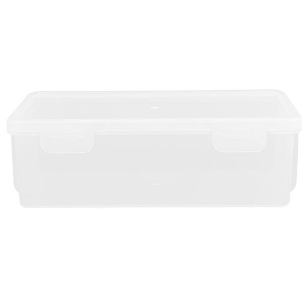 Caja de almacenamiento sellada transparente, contenedor de almacenamiento de frijoles espaguetis, contenedor hermético de almacenamiento de alimentos