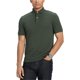 thumbnail image 1 of Polo de Rugby Tommy Hilfiger para hombre ajuste personalizado verde pequeño, 1 of 1