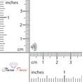 thumbnail image 4 of 2 ct 7.0x7.0mm Asscher Cut VVS1 Simulated Clear April Birthstone, 4 of 4