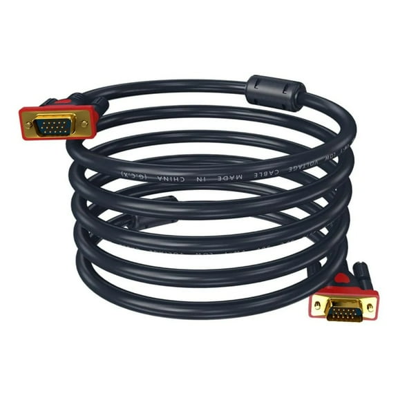 5M vga cable 3 9 high-definition video cable engineering cable vga tv computer display projector vga3 9 high-definition cable