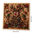 thumbnail image 1 of DIY Christmas Pearl Diamond Art Kit with Frame for Home Decor,3D Christmas Pearl Art Craft Kit,Christmas Pearl Beads Art Craft for Adults Beginner,Gemstone Dots Beads for Healing Stress-Relieving, 1 of 1