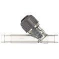 thumbnail image 4 of GF Piping Systems PVC Y Check Valve, Wye, FPM Seat, FPM Seal, 1/2" Spigot, 4 of 4