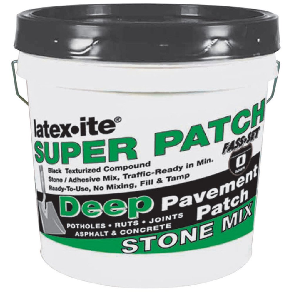 LatexIte Super Patch Black Asphalt Patch 1 gal. Case Of 6 Walmart