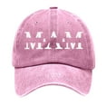 thumbnail image 1 of Wdgfv Day Custom Embroidered Baseball Cap with Children's Names Unique Present for Mom from Kids Pink One Size, 1 of 3