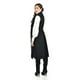 thumbnail image 3 of Chaleco largo con cinto Roman Fashion /Juvenil, 3018 (Negro) negro M, 3 of 5