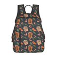 thumbnail image 1 of Salmon Meat Shrimp Food Backpack Casual Shoulder Daypack Lightweight Travel Backpack For Men Women, 1 of 5