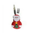 thumbnail image 2 of ziyahi Christmas Spoon Fork Bag Silverware Tableware Cutlery Holder Dining Table Xmas Decor - Style 3, 2 of 8