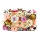 thumbnail image 1 of Bolso de mano floral de moda para mujer, bolso de mano floral, bolso de mano moderno con correa de cadena para la noche Oro, 1 of 9