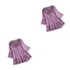 thumbnail image 1 of Camisa Minnieouse de moda para mujer Blusa vintage Tops con cuello en V púrpura 5XL, 1 of 6