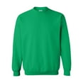 thumbnail image 2 of Gildan Men's Heavy Blend Fleece Crewneck Sweatshirt Pullover Fleece in Irish Green up to Size L, 2 of 5