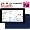 thumbnail image 2 of SUPNICE Kids Case for Onn 7 inch 2024 Gen 4 (Model 100135924) Tablet (4th Generation, 2024), Light Weight Shock Proof Handle Stand Case for Walmart Onn 7 Tablet (Just Fit 7" 2024, 4 Gen), Pink, 2 of 8