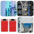 thumbnail image 4 of AURARMLET 2Pack LAN Cable Extender Red for Signal Transmission 1.4X0.8in, 4 of 5
