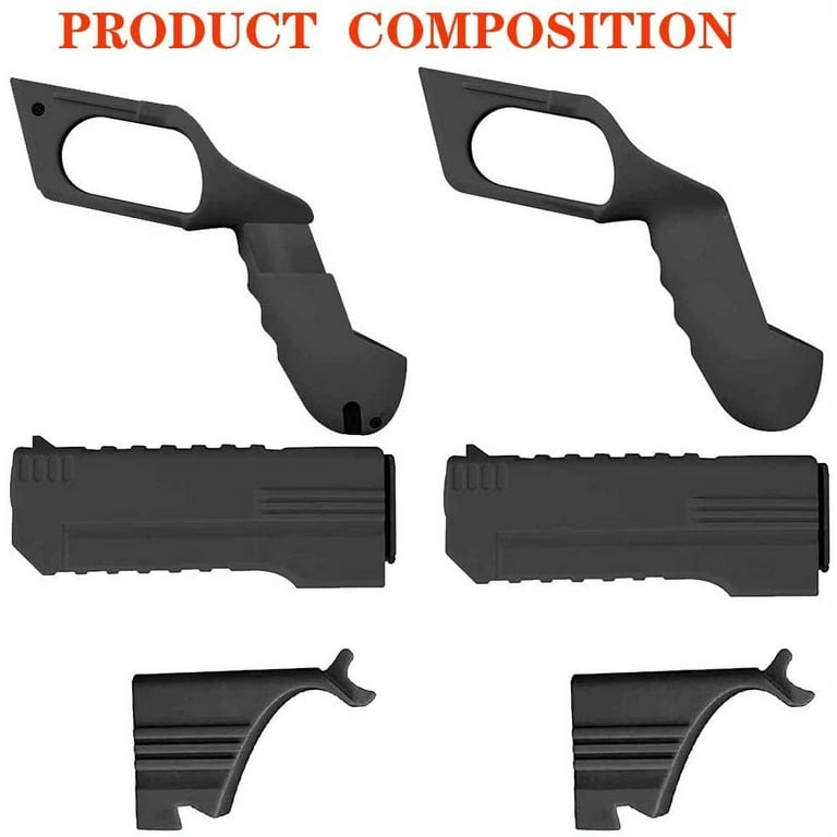 Pistol Grip for Oculus Quest 2 Controllers VR Oculus 2 Gun Stock