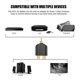 thumbnail image 2 of Pack of 6 RCAs Y Splitter Connectors 1 Male 2 Female for TV Sound Video Easy Plug and Use, 2 of 4