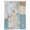 Khaki Gray Blue Light Brown, variant on Modern Abstract Waterproof Fabric Shower Curtain, Blue Brown Color Blocks Waterproof Fabric Shower Curtain for Bathroom Curtains Bathtubs Hotel Washable Shower Curtains with 12 Hooks Long 72x78in