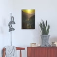 thumbnail image 4 of Luxe Metal Art 'Sunset Valley In The Smokies' by Jonathan Ross, Metal Wall Art, 16"x24", 4 of 9
