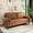Buffed Camel Leather, variant on Bush Home Max 77W Sofa in Buffed Camel Vegan Leather