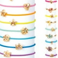 thumbnail image 7 of Three Cheers For Girls: Charmed Vibes Jewelry & Hair 20 Piece Set - Tweens & Girls, Includes 10 Elastic Charm Bracelet/Hair Ties, 5 Small Charm Hair Ties & 5 Adjustable Charm Rings, Ages 8+, 7 of 7