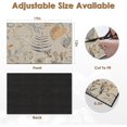 thumbnail image 6 of Boho Coffee Mat for Countertops, Flower Leaf Floral Vintage Dish Drying Mat 2 Pcs for Kitchen Coffee Bar Accessories Fit Under Coffee Maker Espresso Machine Dish Rack Hide Stain Rubber, 6 of 6