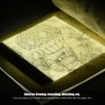 thumbnail image 2 of Portable A5 LED Light Box Drawing Tracing Tracer Copy Board Table Pad Panel Copyboard Diamond Painting Tool with Stepless Brightness Control USB Cable for Artist Animation Sketching Architecture Calli, 2 of 7