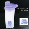 thumbnail image 5 of Uscallm under $5 700ml Protein Shaker Cup, 700ml Large Protein Shaker, Fitness Gym Mixing Bottle, Vortex Blender Shaker Cup, Leak Proof Sport Water Bottle, Meal Replacement Drink Bottle, 5 of 6