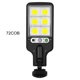 thumbnail image 2 of Fankiway Street, luces de calle exteriores IP65 con sensor de movimiento, luces LED de seguridad para estacionamientos y entradas de vehículos., 2 of 7