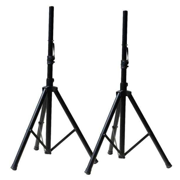 Pair of Ignite Pro Tripod DJ PA Speaker Stands Adjustable Height Stand