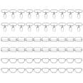 thumbnail image 3 of Raindrops 40 Sets DIY Sliding Buckles Removable Bag Clasps Strap Connector Bag Accessories, 3 of 8