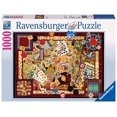 thumbnail image 2 of Ravensburger - 19406 | Vintage Games (1000 Piece Puzzle), 2 of 4