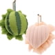 thumbnail image 1 of wonima11 2pc Cute Kids Bath Loofah Body Loofahs Watermelon and Love Heart Shape Bath Flower Bath Loofah Bath Sponge Body Scrub Mesh Lufah Sponge Shower Boys Girls Clean Exfoliating, 1 of 1