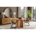 thumbnail image 6 of Bartlett Natural Finished Modern Organic Wood Dining Table, 6 of 7