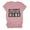 Pink, variant on Tops for Women Casual Women Cat Letter Printing Short Sleeve Shirt Casual Tops Blouse
