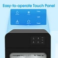 thumbnail image 4 of VECYS Nugget Ice Maker W/ Side Water Tank, 33LBS/Day Self-Cleaning, Black, 4 of 8
