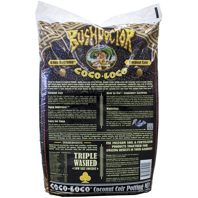 FoxFarm Plant Soil, Coco Loco Flower/Plant Potting Mix