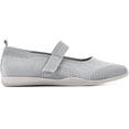 thumbnail image 2 of CLIFFS BY WHITE MOUNTAIN Womens Playful Mary Jane Flat 9.5 Lt Grey/Knit/Fab, 2 of 6