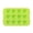 Green, variant on Heart Silicone Ice Tray, Flexible Ice Mold, Food Grade Baking Mold, High & Low Temperature Resistant Stackable Structure, Romantic Reusable Tray for Drink Cocktail Whiskey Chocolate Jelly Making