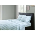 thumbnail image 5 of Mainstays Teal Paisley 8 Piece Bed in a Bag Comforter Set With Sheets, Full, 5 of 7