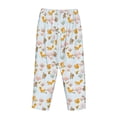 thumbnail image 3 of Lsque Squirrel In The Forest Print Women's Pajama Pants, Lounge Pant - Comfortable Home Wear,Elastic Waistband, Stylish Design-Small, 3 of 9