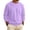 Light Purple_002, variant on Domuza Mens Warm Fleece Crewneck, Long Sleeve Pullover Sweatshirt, Relaxed Fit Top for Everyday Wear - Royal Blue 3XL