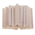 thumbnail image 2 of Balsa Wooden shapes Sticks,Unfinished wood crafts dowel rod,Modelling Wooden Stick,Woodcraft Woodworking supplies,Model Making Hobbies Stick 20 Pieces 80mm, 2 of 6
