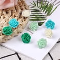 thumbnail image 2 of Push Pins for Cork Board - 30Pcs Decorative Push Pins with Case, Cute Thumb Tacks and Push Pins for Bulletin Board, 6 Colors Flower Pushpins, Office Decor for Women, Cubicle Desk Accessories, 2 of 9