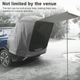 thumbnail image 3 of Outdoor Car Rear Tent with Canopy, Waterproof and Sunshine Proof Rear Extension Tent for Camping and Picnics, 3 of 6