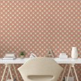 thumbnail image 3 of Ambesonne Orange Peel & Stick Wallpaper for Home, Curvy Waves Overlapping, 13"x72", Pale Yellow Pale Blue, 3 of 6