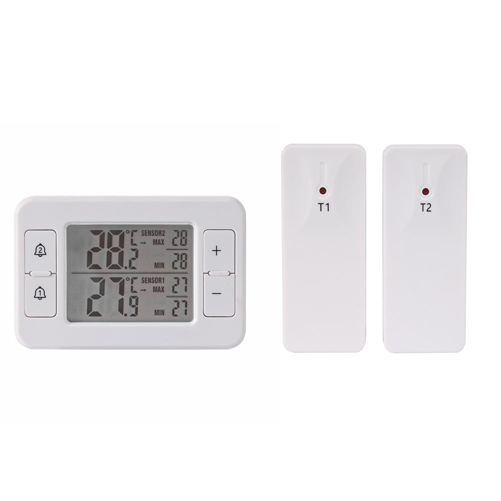 Arkzeo Dual Sensor Wireless Thermometer for Indoor and Outdoor Temperature Display