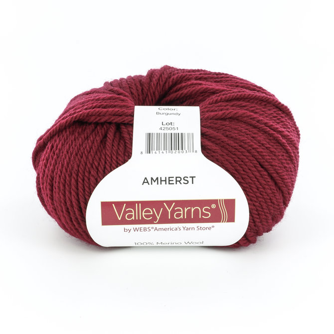 Valley Yarns Amherst Worsted Weight Yarn, 100 Wool