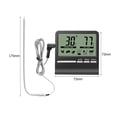 thumbnail image 1 of Kitchen Probe Meter Digital Cooking Temperature Tester for Oven BBQ Grill Timer Function with Meat ,High Precision, 1 of 6